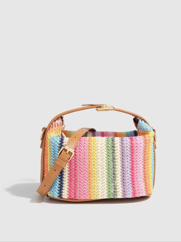 Evina™ Straw Crossbody Bag