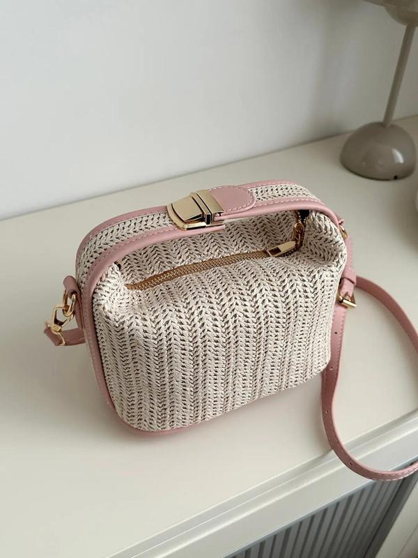 Evina™ Straw Crossbody Bag