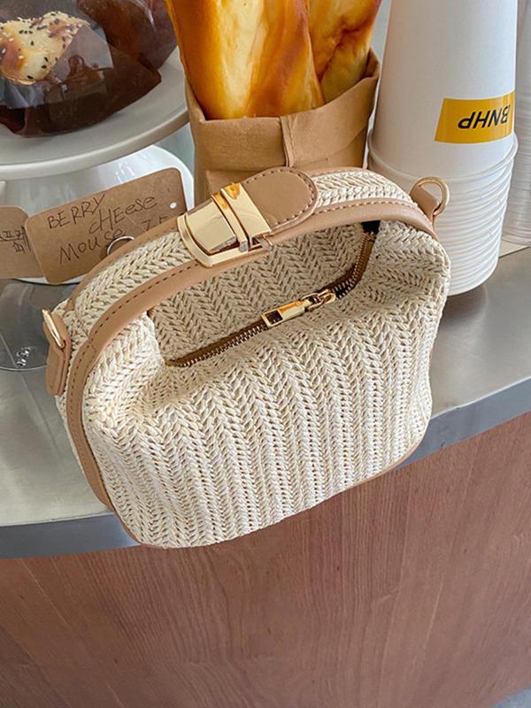 Evina™ Straw Crossbody Bag