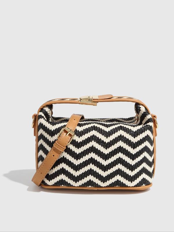 Evina™ Straw Crossbody Bag