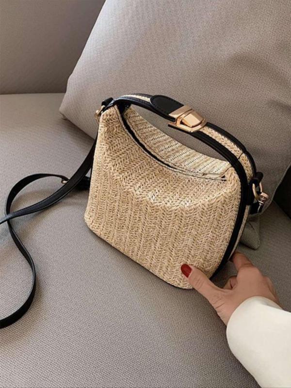 Evina™ Straw Crossbody Bag